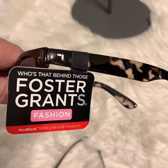 Three pair of sunglasses. Foster Grant (2) & Solargenics (1).  Retail $55 NWT main image 4